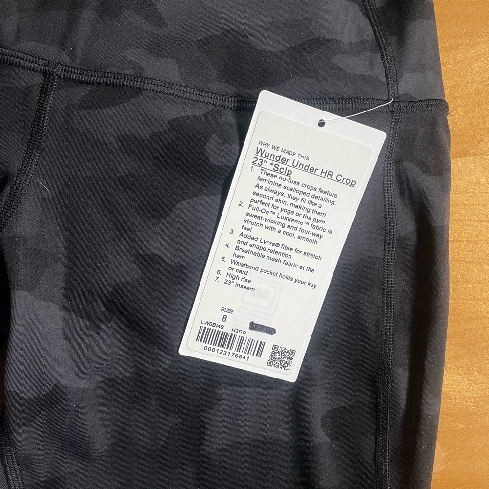 lululemon athletica Black Camo Leggings - Picture 3 of 3